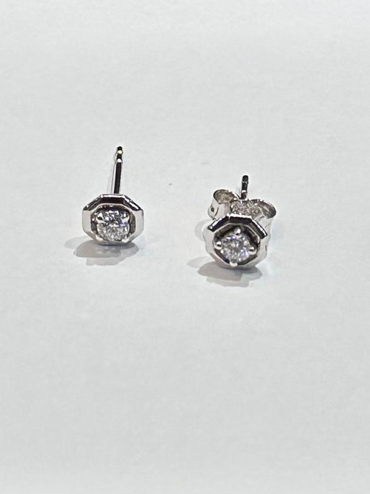 One Stone Earrings